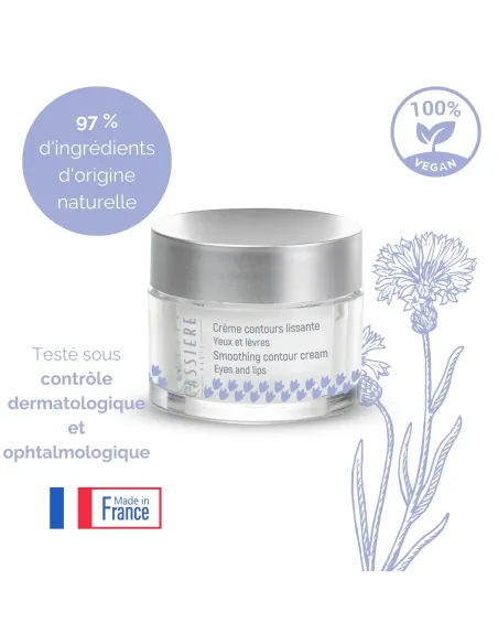 Crème contour lissante yeux et lèvres